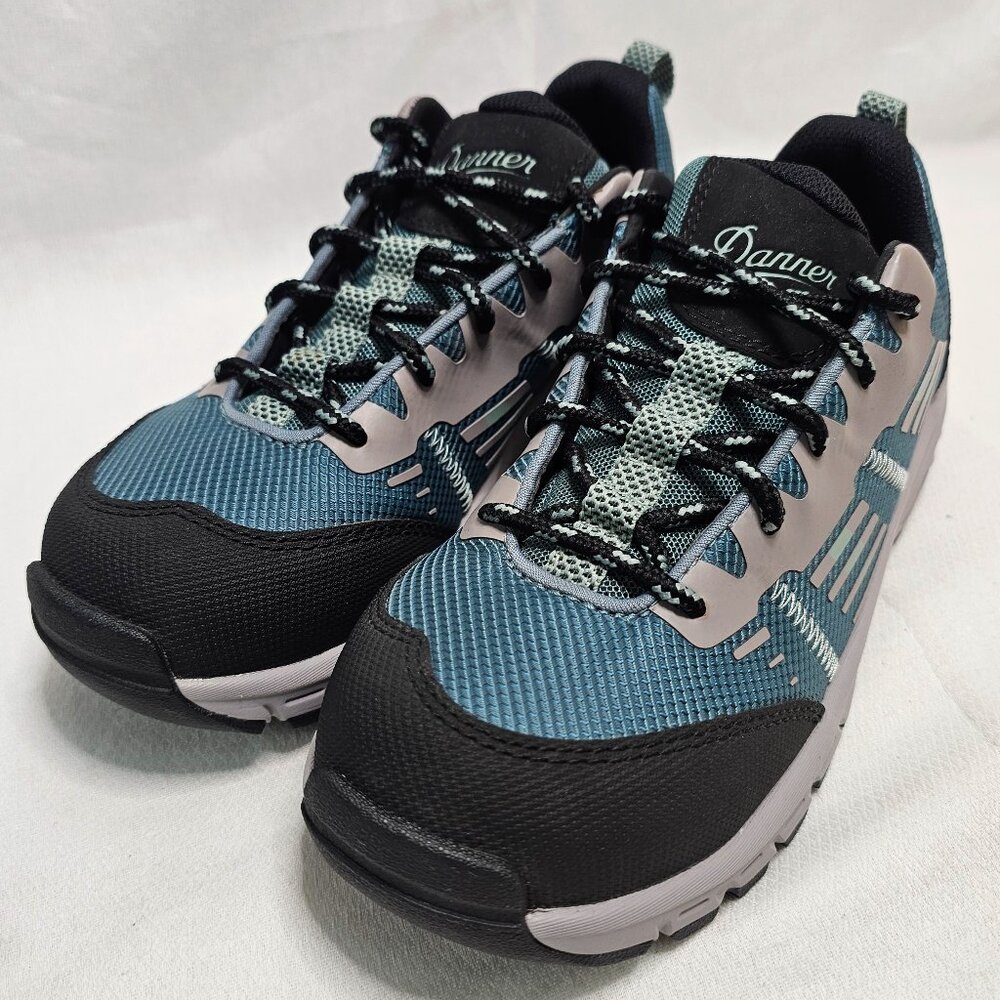 Danner Women's Run Time 3” Teal NMT Safety Toe EH Work Shoes Size 5.5- NEW